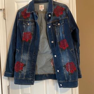 LuLaRoe Rose Jean Jacket